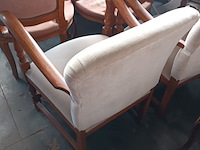 Lot 898 - armstoelen. 2 stuks - afbeelding 4 van  4