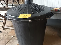 Lot 9 - afvalbak met deksel - afbeelding 2 van  3