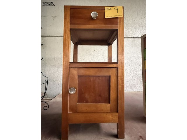 Lot 9 - art deco nachttafel/bijzettafel - afbeelding 1 van  3