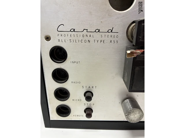 Lot 9 - carad professional stereo - afbeelding 2 van  3