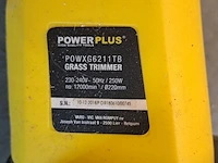 Lot 9 - electrische grastrimmer powerplus 2 stuks - geel - afbeelding 3 van  4