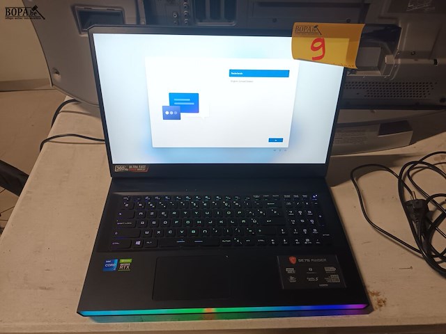 Lot 9 - gaming laptop raider - afbeelding 1 van  6