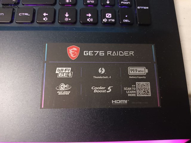 Lot 9 - gaming laptop raider - afbeelding 3 van  6