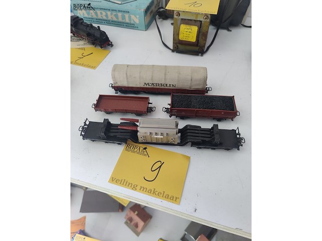 Lot 9 - goederenwagons - 4 stuks - afbeelding 1 van  5