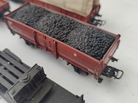 Lot 9 - goederenwagons - 4 stuks - afbeelding 4 van  5