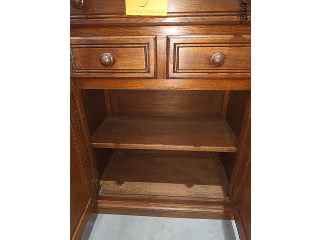 Lot 9 - houten kast - afbeelding 3 van  4