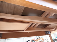 Lot 9 - houten tafel - afbeelding 2 van  3