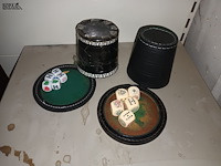 Lot 9 - kassalade en poker chapeau’s - afbeelding 3 van  3