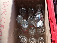 Lot 9 - lot glazen en keukengerei