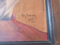 Lot 9 - schilderij kind - afbeelding 2 van  4