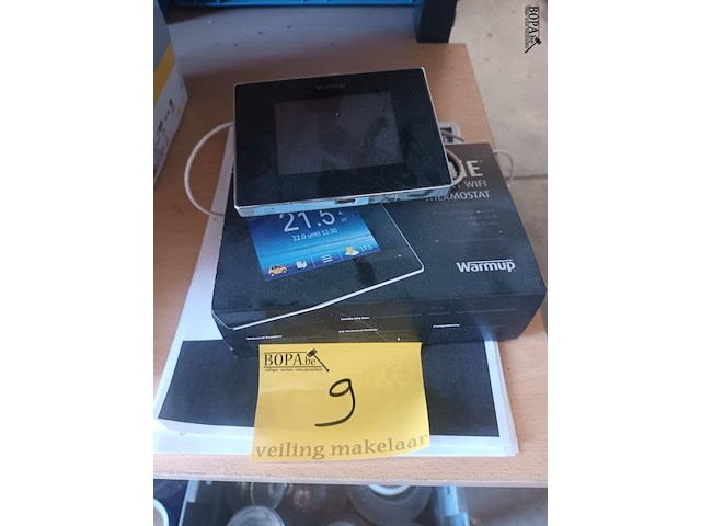 Lot 9 - warmup smart wifi thermostaat - afbeelding 1 van  3