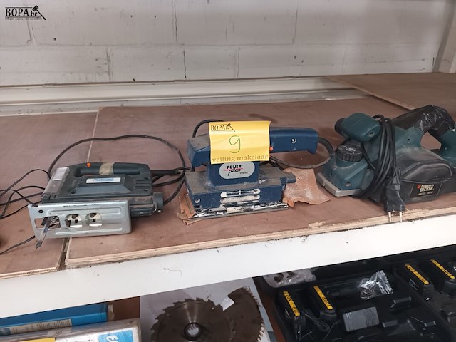 Lot 9 - werkmachines. 4 stuks - afbeelding 1 van  6