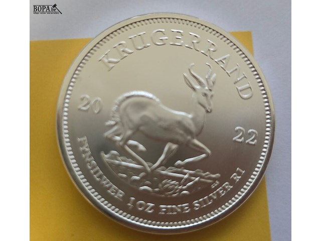 Lot 9 - zuid-afrika krugerrand 2022 – 2 x 1 rand - afbeelding 3 van  3