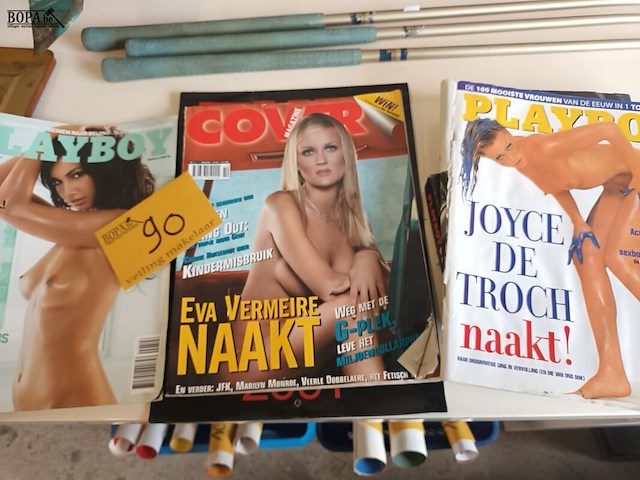 Lot 90 - adult lectuur playboy en spel. 5 stuks - afbeelding 3 van  4