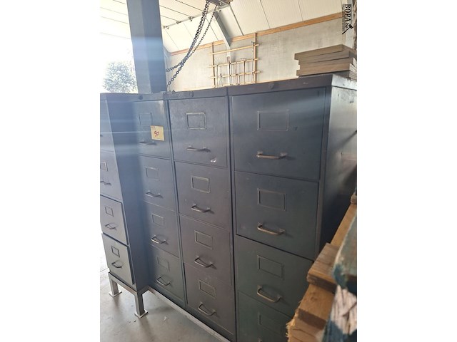 Lot 90 - archiefkasten met inhoud. 4 stuks - afbeelding 14 van  20