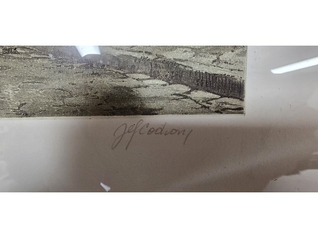 Lot 90 - ets jef codron genummerd - afbeelding 4 van  5