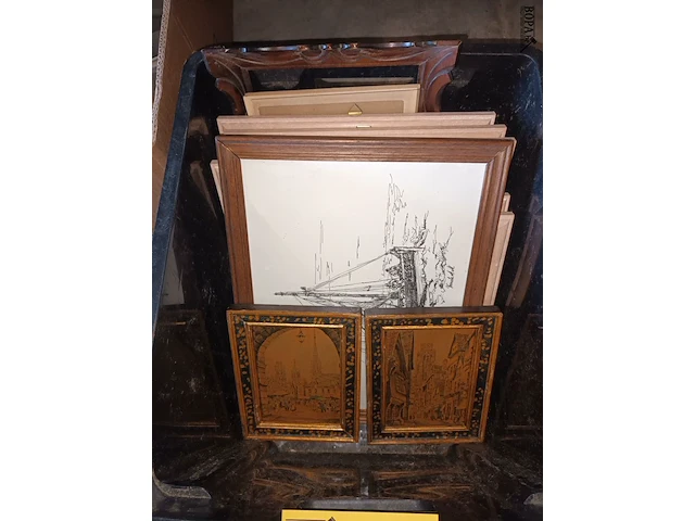 Lot 90 - kaders. 11 stuks - afbeelding 1 van  5