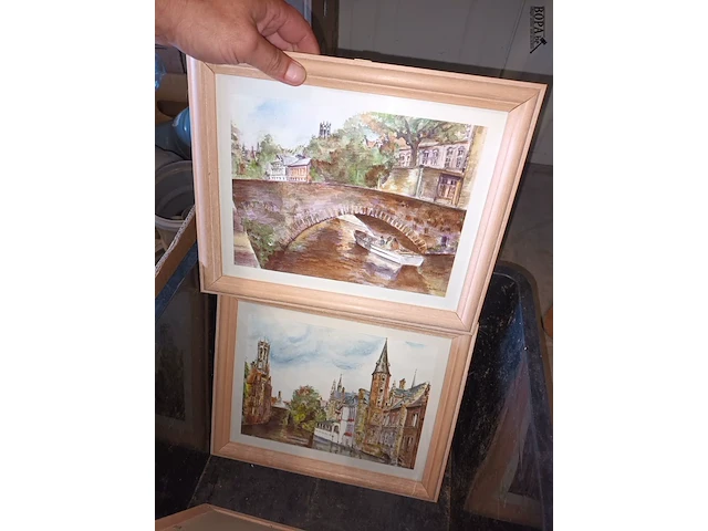 Lot 90 - kaders. 11 stuks - afbeelding 4 van  5