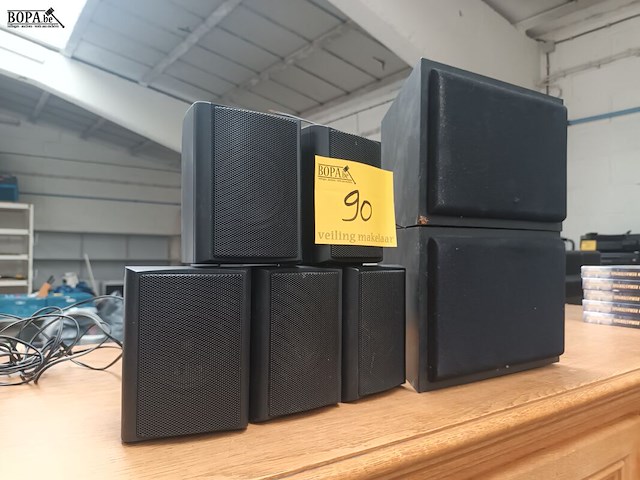Lot 90 - muziekboxen. 7 stuks - afbeelding 2 van  3