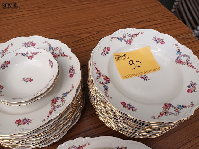 Lot 90 - vintage borden. 28 stuks - afbeelding 6 van  6