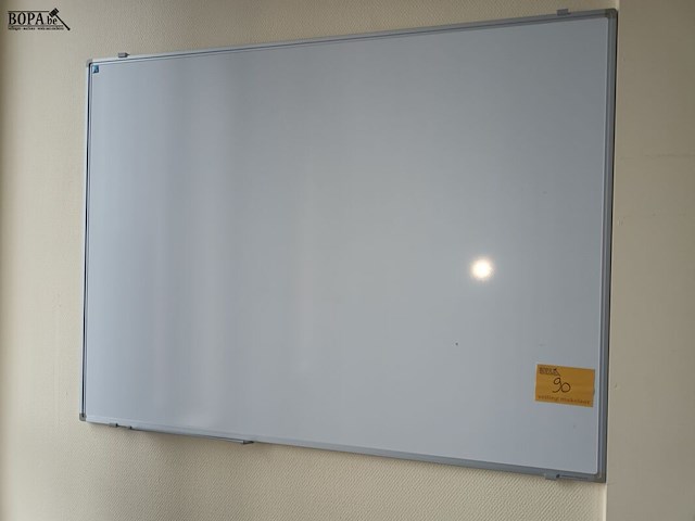 Lot 90 - whiteboard. 2 stuks - afbeelding 1 van  2