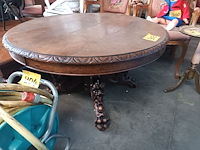 Lot 903 - antieke jachtsalontafel - afbeelding 1 van  5