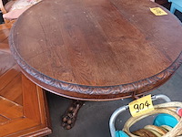 Lot 903 - antieke jachtsalontafel - afbeelding 4 van  5