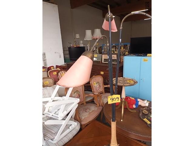 Lot 909 - retro staande lamp - afbeelding 3 van  5