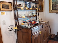 Lot 91 - antieke bordenkast - afbeelding 1 van  5