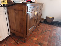 Lot 91 - antieke bordenkast - afbeelding 2 van  5