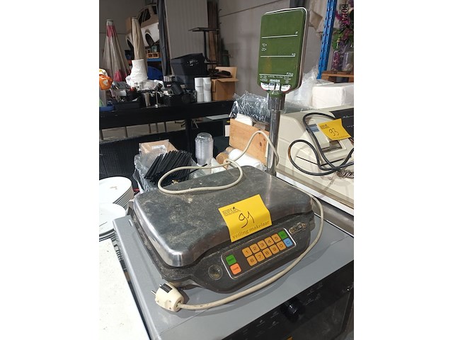 Lot 91 - digitale weegschaal ishida - afbeelding 1 van  4