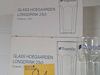 Lot 91 - hoegaarden glazen 12 stuks - afbeelding 2 van  2