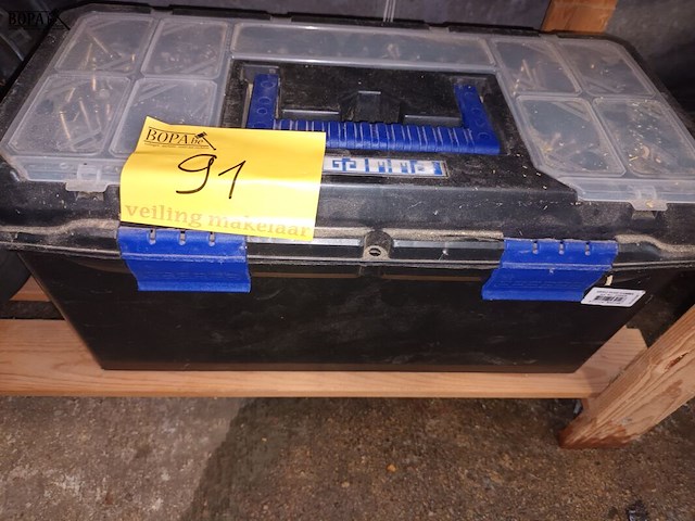 Lot 91 - pvc materiaalkoffer gamma - afbeelding 1 van  4