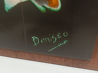 Lot 91 - retro wandpaneel met tegels - afbeelding 2 van  3