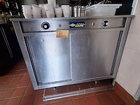 Lot 91 - rvs warmhoudkast capic - afbeelding 1 van  2