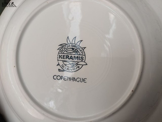 Lot 91 - vintage borden. 25 stuks - afbeelding 3 van  6