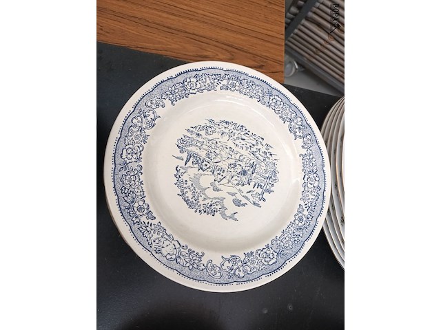 Lot 91 - vintage borden. 25 stuks - afbeelding 4 van  6