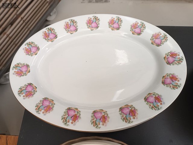 Lot 91 - vintage borden. 25 stuks - afbeelding 5 van  6