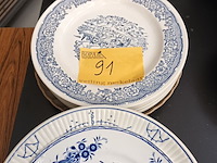 Lot 91 - vintage borden. 25 stuks - afbeelding 6 van  6