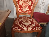 Lot 915 - antieke bruine stoel - afbeelding 2 van  3