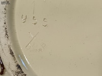 Lot 92 - vintage punch bowl set. 5 stuks - afbeelding 5 van  5