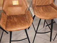 Lot 93 - barkruk. 2 stuks - afbeelding 1 van  5