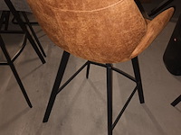 Lot 93 - barkruk. 2 stuks - afbeelding 3 van  5