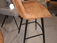 Lot 93 - barkruk. 2 stuks - afbeelding 4 van  5