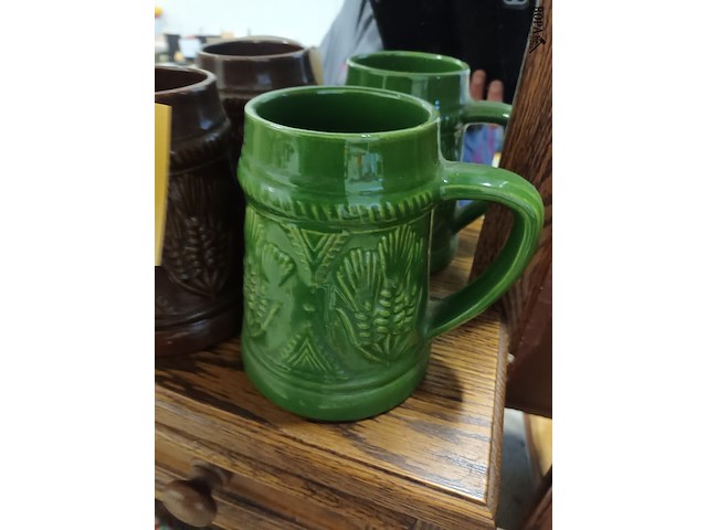 Lot 93 - bierpotten jasba. 2 stuks - afbeelding 2 van  5