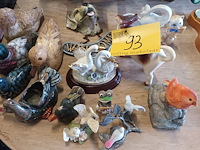 Lot 93 - deco dieren. 15 stuks - afbeelding 1 van  5