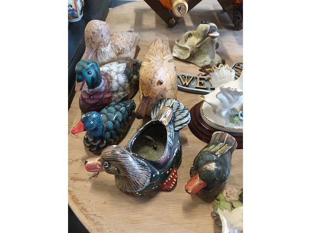Lot 93 - deco dieren. 15 stuks - afbeelding 2 van  5