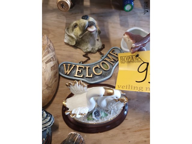 Lot 93 - deco dieren. 15 stuks - afbeelding 3 van  5