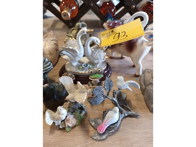 Lot 93 - deco dieren. 15 stuks - afbeelding 4 van  5