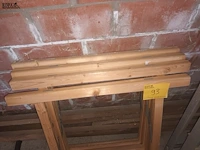 Lot 93 - houten schragen. 4 stuks - afbeelding 2 van  2